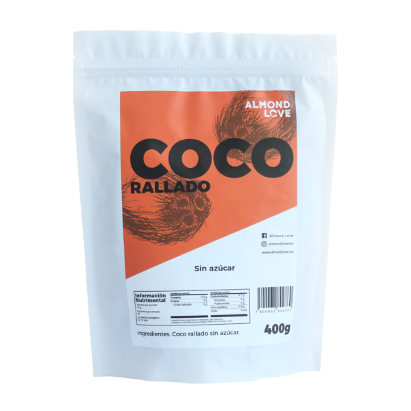 Coco Rallado Sin Azúcar – Almond Love